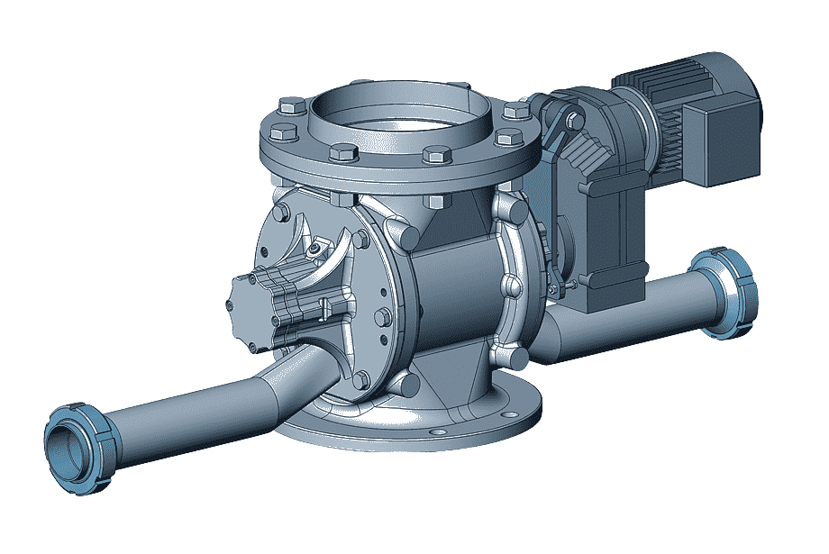 Rotary Airlock Valves Improving Consistent Material Flow in Processing Systems