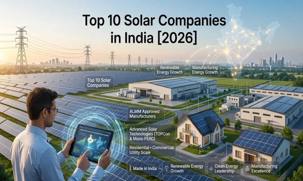 Top 10 Solar Companies in India [2026]