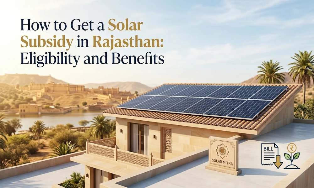 How to Get a Solar Subsidy in Rajasthan: Eligibility and Benefits
